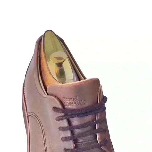 Samuel Hubbard Founder M2100 Mens Brown Leather Lace Oxford Shoes Vibram US 9 - Picture 11 of 13